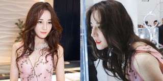 Nhiệt Ba xinh như búp bê, khoe ngực căng đầy nhưng nhan sắc trong ảnh chụp vội mới gây "sốt"