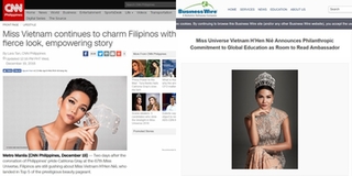 H'Hen Niê khiến báo quốc tế "phát sốt" sau khi vào top 5 Miss Universe 2018