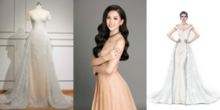 Lộ diện bộ váy đính 2000 viên đá quý của Trần Tiểu Vy trong đêm Chung kết Miss World 2018