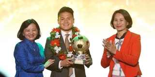 Quang Hải chính thức là chủ nhân của danh hiệu Quả bóng vàng Việt Nam 2018