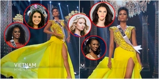 Dàn Hoa hậu quốc tế nói gì về màn hất váy "xuất thần" của H'Hen Niê ở bán kết Miss Universe 2018?
