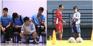 Lộ ảnh cầu thủ "mới" của ĐT Việt Nam trước trận chung kết, CĐM "giật mình" cười no với thánh chế ảnh