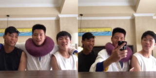 Bộ ba tuyển thủ Xuân Trường, Văn Thanh và Phí Minh Long cover "Một nhà" cực đáng yêu