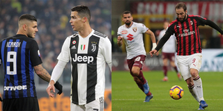 Serie A 2018/19 sau vòng 15: Derby d'Italia gọi tên Juventus, Higuain trở lại không giúp Milan thắng