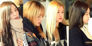 BLACKPINK khoe mặt mộc ở sân bay: Jisoo đẹp đúng chuẩn nữ thần, 1 thành viên gây thất vọng