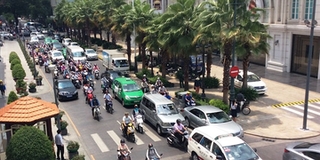 TP.HCM cấm xe lưu thông một số tuyến đường trung tâm phục vụ bắn pháo hoa Tết Dương lịch