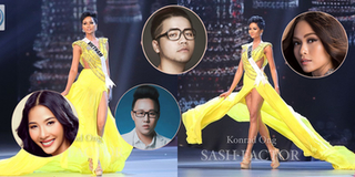 Sao Việt nói gì về màn hất váy dạ hội "xuất thần" của H'Hen Niê ở bán kết Miss Universe 2018?