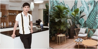 YAN GÕ CỬA: Tham quan căn hộ 20 tỷ ngập tràn sắc xanh của Hồ Quang Hiếu