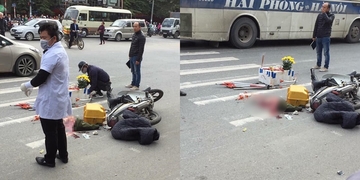 Hà Nội: Nam thanh niên dừng đèn đỏ bị xe khách cán tử vong thương tâm Hà Nội: Nam thanh niên dừng đèn đỏ bị xe khách cán tử vong thương tâm
