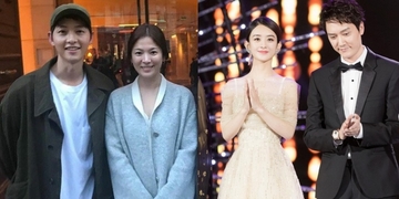 Sao châu Á chung khung hình với bạn đời: Song Hye Kyo bị "dìm" nhưng vẫn chưa thảm bằng cái tên này Sao châu Á chung khung hình với bạn đời: Song Hye Kyo bị "dìm" nhưng vẫn chưa thảm bằng cái tên này