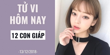 Tử vi ngày 13/12/2018 của 12 con giáp: Tuổi Tị "tiền tình" đong đầy, tuổi Thân mọi thứ khởi sắc Tử vi ngày 13/12/2018 của 12 con giáp: Tuổi Tị "tiền tình" đong đầy, tuổi Thân mọi thứ khởi sắc