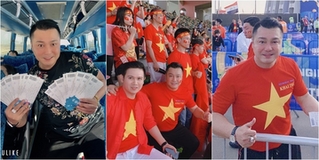 Sao Việt duy nhất sang tận Dubai cổ vũ tuyển Việt Nam đá trận ra quân