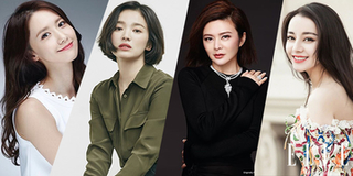 Top mỹ nhân đẹp nhất thế giới: Bất bình với thứ hạng của Địch Lệ Nhiệt Ba, Song Hye Kyo