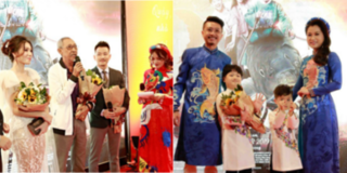 Sau lời xin lỗi hối hận của Hứa Minh Đạt, Lâm Vỹ Dạ đưa các con đến ủng hộ ông xã