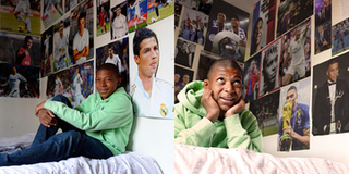Mbappe gỡ hết ảnh của thần tượng Ronaldo ra khỏi tường và thay bằng ảnh chính mình