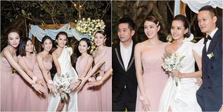 Dàn mỹ nhân Việt làm phù dâu xinh đẹp trong đám cưới của học trò Lan Khuê