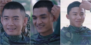 Clip: phản ứng của Mạc Văn Khoa khi bị cắt tóc 3 phân trong ngày đầu "nhập ngũ"