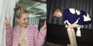 HyunA khiến khán giả khó hiểu khi khoe vòng 1, tạo dáng kỳ quặc không khác gì Suli