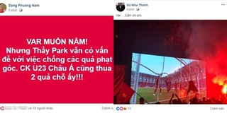 VAR cứu thua giúp tuyển Việt Nam, CĐM cả nước ăn mừng: "90 triệu trái tim người Việt yêu VAR"