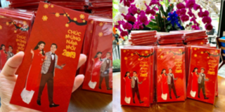 Quán cà phê ở Quảng Nam "cả gan" đem Trường Giang - Nhã Phương làm quà Tết cho khách