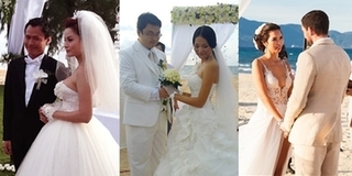 Sự trùng hợp khó tin trong lễ cưới của các mỹ nhân Việt lấy chồng ngoại quốc