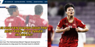 Báo châu Á ví Quang Hải như Messi, chơi chữ "Quang High" để vinh danh tiền vệ Hà Nội