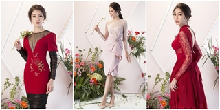 Top 5 Hoa hậu Việt Nam 2018 Thùy Tiên gợi cảm và ngập tràn sắc xuân trong loạt váy áo Đỗ Long