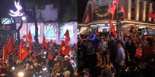 Hà Nội "đỏ rực" đêm nay: Hàng triệu người đổ xuống đường ăn mừng VN vào tứ kết ASIAN CUP