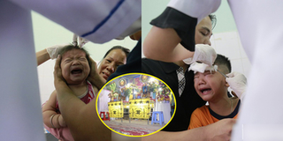 Tiếng khóc xé lòng của 3 đứa trẻ mồ côi sau tai nạn container: "Mẹ ơi, cứu con..."