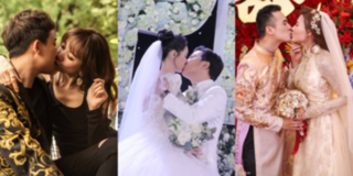 Những nụ hôn định mệnh của các cặp sao Việt, có "chạy đằng trời" cũng không thoát