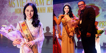 Thu Hoàng vượt qua các thí sinh xuất sắc đăng quang Hoa hậu Áo dài Thu Hoàng vượt qua các thí sinh xuất sắc đăng quang Hoa hậu Áo dài