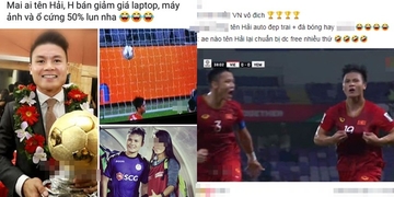 Song Hải ghi bàn: Dân tình “rần rần” đặt tên con, giảm giá kịch sàn cho người tên Hải Song Hải ghi bàn: Dân tình “rần rần” đặt tên con, giảm giá kịch sàn cho người tên Hải