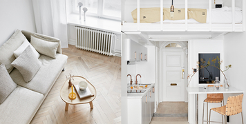 Căn hộ với một cửa sổ chỉ 18m2 nhưng vẫn thoáng mát, trang nhã và tiện nghi đến bất ngờ Căn hộ với một cửa sổ chỉ 18m2 nhưng vẫn thoáng mát, trang nhã và tiện nghi đến bất ngờ