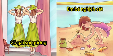 Loạt tranh sau đều có 1 điểm bất thường, tìm được chúng chứng tỏ bạn có óc quan sát tuyệt vời Loạt tranh sau đều có 1 điểm bất thường, tìm được chúng chứng tỏ bạn có óc quan sát tuyệt vời