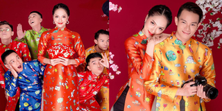 Hương Giang tung ảnh đón Tết bên dàn soái ca, Khánh Ngô đang nơi đâu?