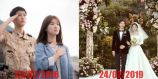 Hôm nay là ngày đặc biệt nhất của Song Hye Kyo - Song Joong Ki, bạn nhớ ngày gì không?