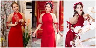 Pha "đụng hàng" cực gắt đầu năm: 7 mỹ nhân Việt trong cùng 1 chiếc áo dài, ai thần thái hơn?