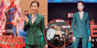 Clip: Đỗ Mỹ Linh "bắn" tiếng Anh lưu loát khi giao lưu với diễn viên Captain Marvel tại Singapore