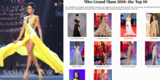 Niềm tự hào cuối năm: H'Hen Niê tiếp tục lọt Top 10 Miss Grand Slam 2018
