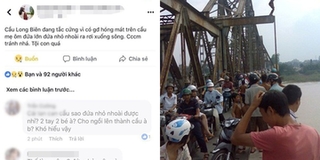 Sự thật thông tin gia đình lên cầu Long Biên hóng mát, con nhỏ bị rơi xuống sông gây xôn xao MXH