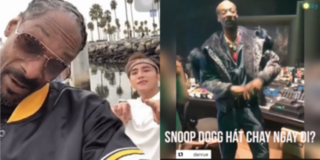 Góc gây lú: Thật bất ngờ! Rapper Snoop Dogg hát "Chạy ngay đi" của Sơn Tùng?