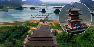 Hà Nam: Cận cảnh ngôi chùa được mệnh danh lớn nhất thế giới, đẹp như phim cổ trang