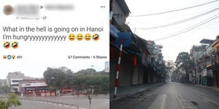 Du lịch Hà Nội đúng dịp Tết, anh Tây hốt hoảng vì hàng quán đóng cửa, ngây ngô lên mạng than đói