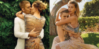 Ngắm trọn khoảnh khắc hạnh phúc ngọt ngào của "mẹ con" Justin Bieber và Hailey trên tạp chí Vouge