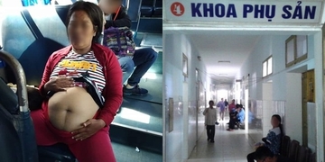 Người phụ nữ sắp chuyển dạ nhưng lại bỏ trốn khi nhận tiền quyên góp, CĐM nghi là bụng mỡ Người phụ nữ sắp chuyển dạ nhưng lại bỏ trốn khi nhận tiền quyên góp, CĐM nghi là bụng mỡ