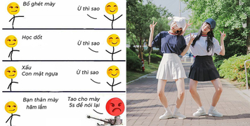 Có 1 kiểu người bảo vệ bạn thân hơn cả báu vật, ai đụng tới thì "biết tay"! Có 1 kiểu người bảo vệ bạn thân hơn cả báu vật, ai đụng tới thì "biết tay"!