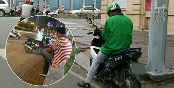Tết là để đoàn viên, nhưng với anh xe ôm này sao chữ "Tết" lại nặng nề quá! Tết là để đoàn viên, nhưng với anh xe ôm này sao chữ "Tết" lại nặng nề quá!