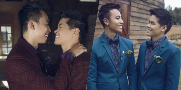 Clip: John Huy Trần siêu dễ thương khi hôn bạn đời soái ca trong hậu trường chụp ảnh cưới