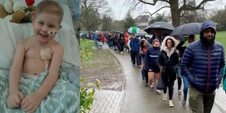5000 người xếp hàng dưới mưa mong được hiến tạng cho em bé đang trong cơn nguy kịch