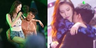 "Gei chúa" Sunmi hẹn hò vũ công nam, ôm nhau tình tứ trên sân khấu: Fan ủng hộ nhiệt tình?